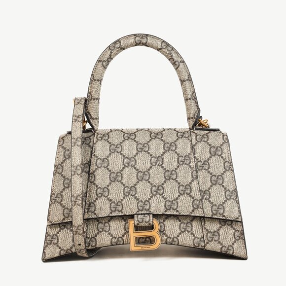 Gucci x Balenciaga GG Supreme The Hacker Project Small Hourglass Bag - Picture 1 of 14